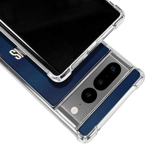 NBA New Orleans Pelicans Jersey Google Pixel 7 Pro Clear Case